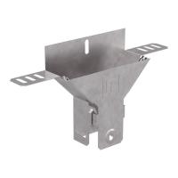 Ответвитель для лотка вертикальный 50х50 Стандарт с крышкой Промрукав PR16.0933