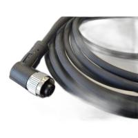 Кабель M12 4A гнездовой 5000мм угловой полиуретан свободный конец СЦМ120027-04A-2-05000 черн. СТЭЗ 185210805