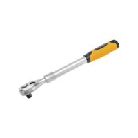 Ключ телескопический трещоточный 1/2 330-460мм CrV двухкомпонентная рукоятка Kranz KR-12-8411